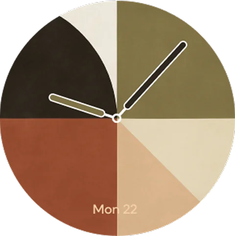 Clock face 6