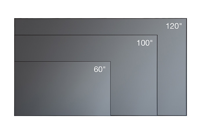 Epson SilverFlex Ultra 120 Inch Ambient Light Rejecting Super Mega Screen - V12H002AM0