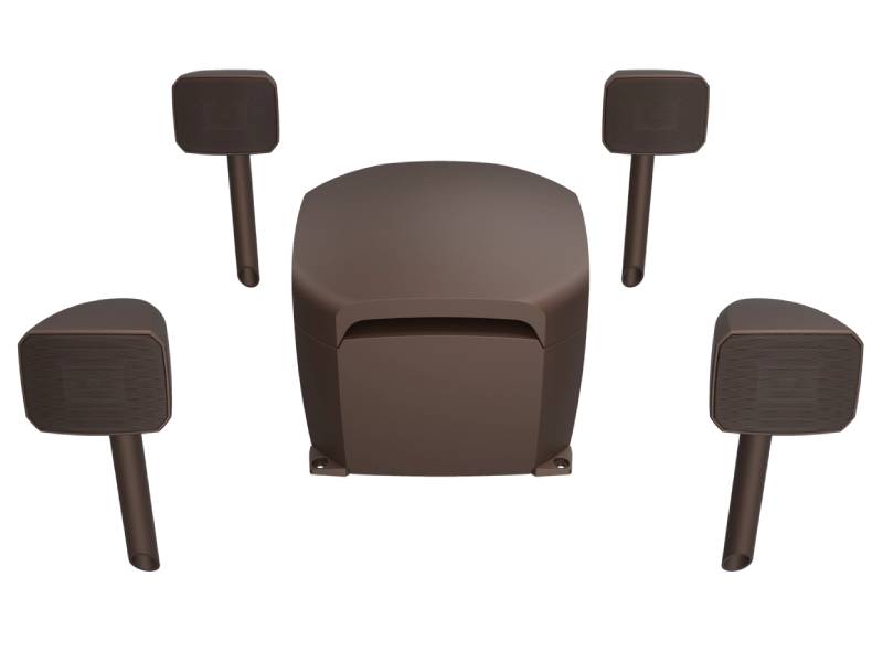 Klipsch Courtyard 4.1 Landscape Speaker System - Courtyard 4.1