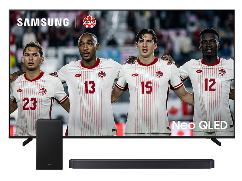 55" Samsung Neo QLED QN80H 4K Smart TV + Q-Series Soundbar - QN55QN80HAFXZC-HW-Q600F/ZC