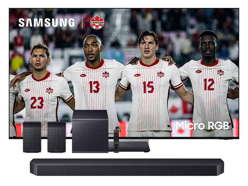 75" Samsung Micro RGB R95H 4K TV + Q Series Soundbar - MRN75R95HAFXZC-HW-Q990F/ZC