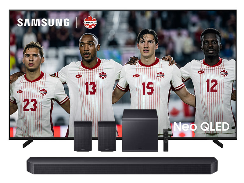75" Samsung Neo QLED 4K Vision AI Smart TV + Q Series Soundbar - QN75QN80HAFXZC-HW-Q990F/ZC
