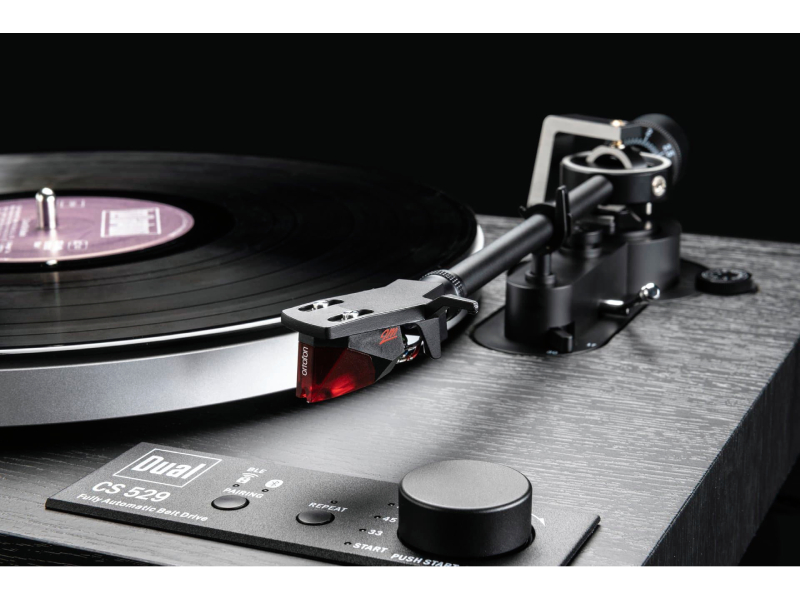 Dual Electronics Automatic Belt-Drive Turntable in Black - CS529BK