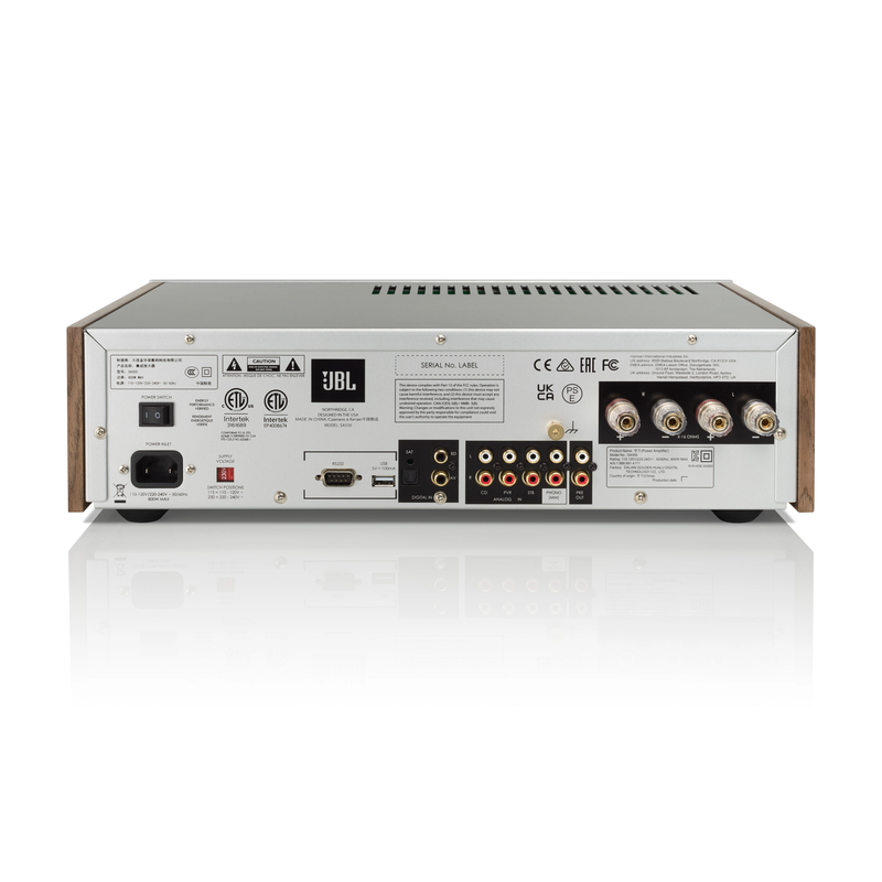 JBL SA550 Classic Integrated Amplifier with Bluetooth - JBLSA550WALAM