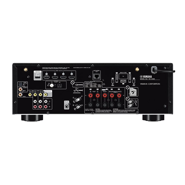 Yamaha 5.1 Channel AV Receiver with Powerful Surround Sound - RXV485