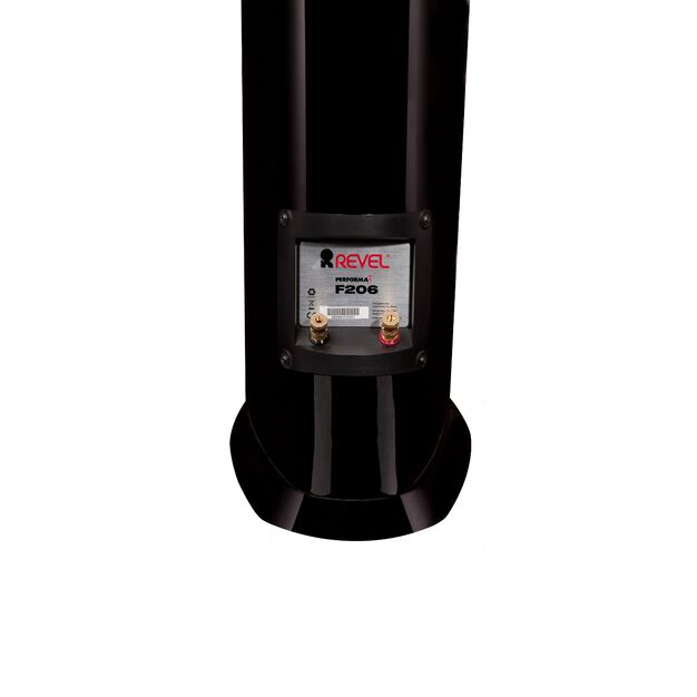 Revel F206 BK 3-Way Floorstanding Tower Loudspeaker